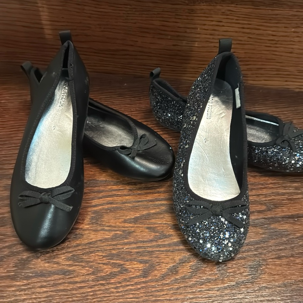 JOE FRESH - Bundle of 2 Girls Dress Slip On Shoes - size 1